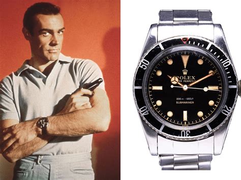 james bond connery rolex|james bond copy watches.